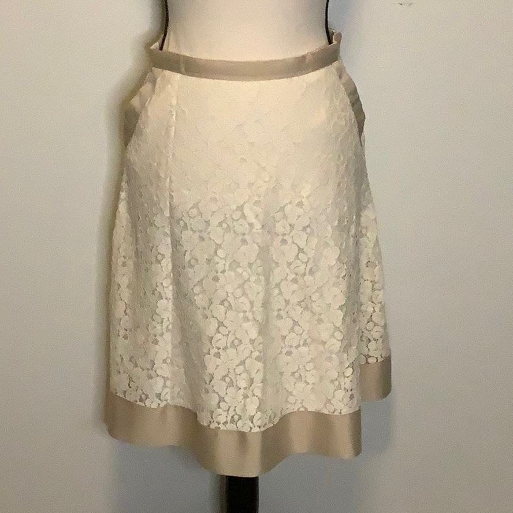 Isaac Mizrahi for Target floral lace skirt